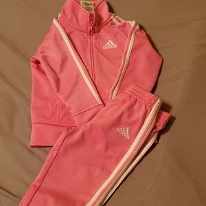Infant Girls Adidas Jumpsuit